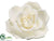 Silk Plants Direct Rose Hanging Flower Head - Cream White - Pack of 6