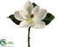 Silk Plants Direct Magnolia Pick - White - Pack of 12