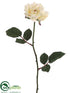 Silk Plants Direct Rose Spray - Vanilla - Pack of 12