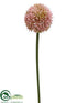 Silk Plants Direct Allium Spray - Mauve - Pack of 12