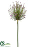 Silk Plants Direct Spider Allium Spray - Purple - Pack of 6