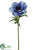 Anemone Spray - Blue - Pack of 12