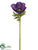 Anemone Spray - Violet - Pack of 12