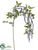 Silk Plants Direct Amaranthus Hanging Spray - Cream - Pack of 12