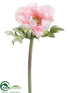 Silk Plants Direct Anemone Spray - Pink - Pack of 12