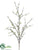 Mini Blossom Spray - White - Pack of 12