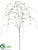 Bead Hanging Spray - Pearl - Pack of 12