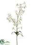 Silk Plants Direct Pear Blossom Spray - White - Pack of 12