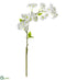 Silk Plants Direct Cherry Blossom Spray - White - Pack of 12