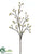 Budding Blossom Branch - Cream Green - Pack of 6