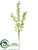 Blossom Spray - White Green - Pack of 12