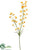 Bellflower Spray - Yellow - Pack of 12