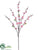 Peach Blossom Spray - Pink - Pack of 12