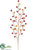 Berry Spray - Brown Rust Green Orange - Pack of 24