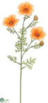 Silk Plants Direct Cosmos Spray - Papaya - Pack of 12