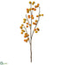 Silk Plants Direct Crabapple Spray - Orange - Pack of 12