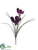 Crocus Spray - Purple - Pack of 12