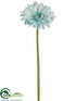 Silk Plants Direct Gerbera Daisy Spray - Aqua Pearl - Pack of 12