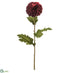 Silk Plants Direct Dahlia Spray - Burgundy - Pack of 12