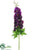 Delphinium Spray - Purple Dark - Pack of 6