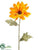 Daisy Spray - Mustard - Pack of 12