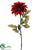 Dahlia Spray - Brick - Pack of 6