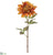 Dahlia Spray - Flame Orange - Pack of 12