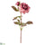 Dahlia Spray With Bud - Boysenberry Two Tone - Pack of 12