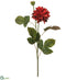 Silk Plants Direct Dahlia Spray - Red - Pack of 12