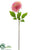 Silk Plants Direct Dahlia Spray - Pink - Pack of 12