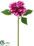 Silk Plants Direct Dahlia Spray - Rubrum - Pack of 12