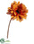 Burlap Gerbera Daisy Spray - Orange - Pack of 12