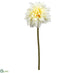 Silk Plants Direct Dahlia Spray - Yellow Soft - Pack of 12