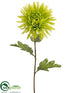 Silk Plants Direct Spider Dahlia Spray - Green - Pack of 12