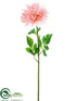 Silk Plants Direct Dahlia Spray - Pink - Pack of 12