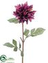 Silk Plants Direct Dahlia Spray - Violet - Pack of 12