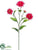 Dahlia Spray - Cerise - Pack of 12