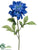 Dahlia Spray - Blue Two Tone - Pack of 12