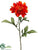 Dahlia Spray - Orange - Pack of 12