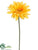 Gerbera Daisy Spray - Yellow - Pack of 12