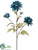 Dahlia Spray - Blue - Pack of 12