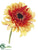 Gerbera Daisy Spray - Orange Flame - Pack of 12