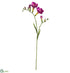 Silk Plants Direct Freesia Spray - Purple - Pack of 12