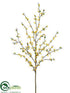 Silk Plants Direct Forsythia Spray - Yellow - Pack of 6