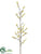 Silk Plants Direct Forsythia Branch - Yellow - Pack of 6