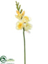 Silk Plants Direct Freesia Spray - Yellow - Pack of 12