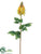 Flame Tree Flower Spray - Yellow - Pack of 12