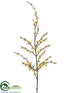 Silk Plants Direct Forsythia Spray - Yellow - Pack of 12