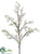 Forsythia Spray - White - Pack of 6