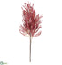 Silk Plants Direct Grass Plume Spray - Boysenberry - Pack of 12